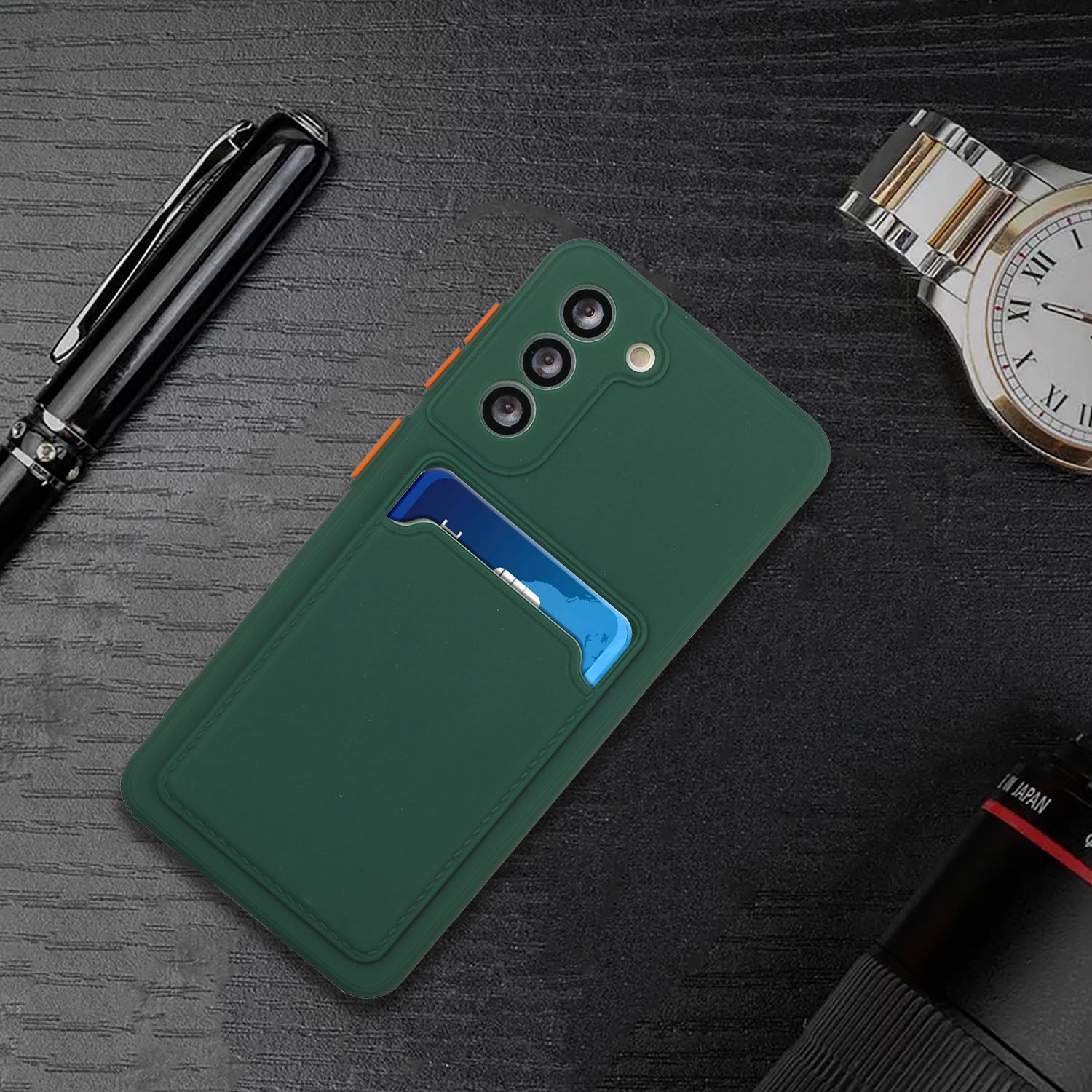 For Samsung Galaxy S23 Mobile Phone Case Soft TPU Drop-proof Cover with Card Slot For Samsung Galaxy S23 Mobile Phone Case Soft TPU Drop-proof Cover with Card Slot